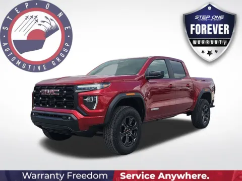 Red 2025 GMC Canyon Elevation for sale in Pensacola, FL