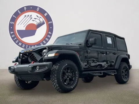 Photos of 2021 Jeep Wrangler Unlimited Willys for sale in Pensacola, FL at Step One Cadillac Buick GMC Pensacola