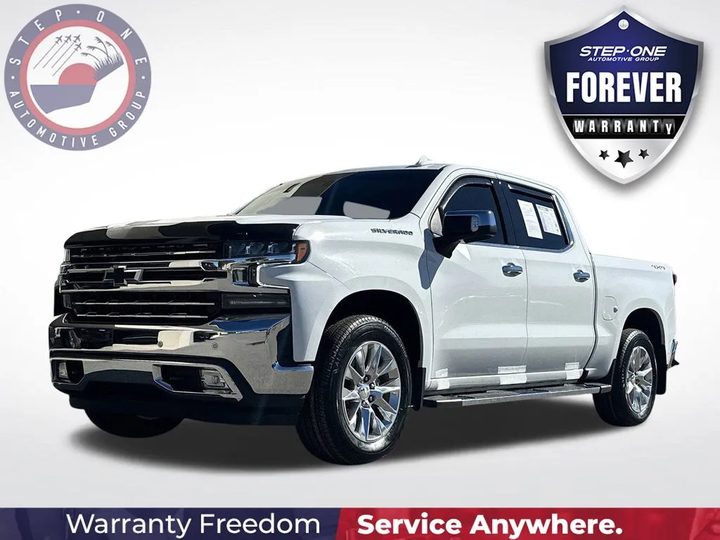 White 2022 Chevrolet Silverado 1500 LTD LTZ for sale in Pensacola, FL