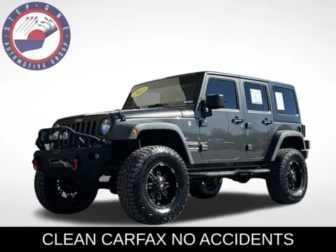 Gray 2017 Jeep Wrangler Unlimited Sport for sale in Pensacola, FL
