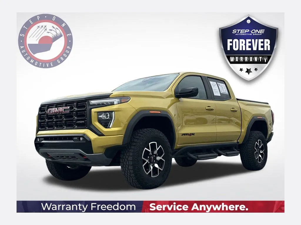 Yellow 2024 GMC Canyon AT4X for sale in Pensacola, FL