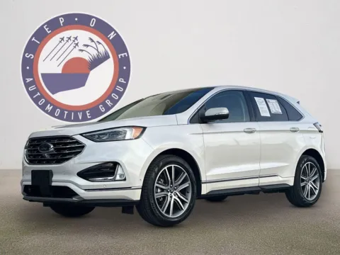 White 2019 Ford Edge Titanium for sale in Pensacola, FL