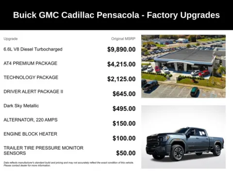 More photos of 2020 GMC Sierra 2500HD AT4 at Step One Cadillac Buick GMC Pensacola, FL