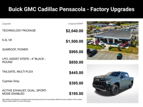 More photos of 2025 Chevrolet Silverado 1500 ZR2 at Step One Cadillac Buick GMC Pensacola, FL