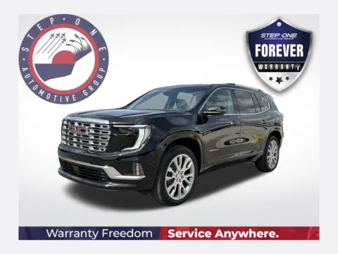 Black 2026 GMC Acadia Denali for sale in Pensacola, FL