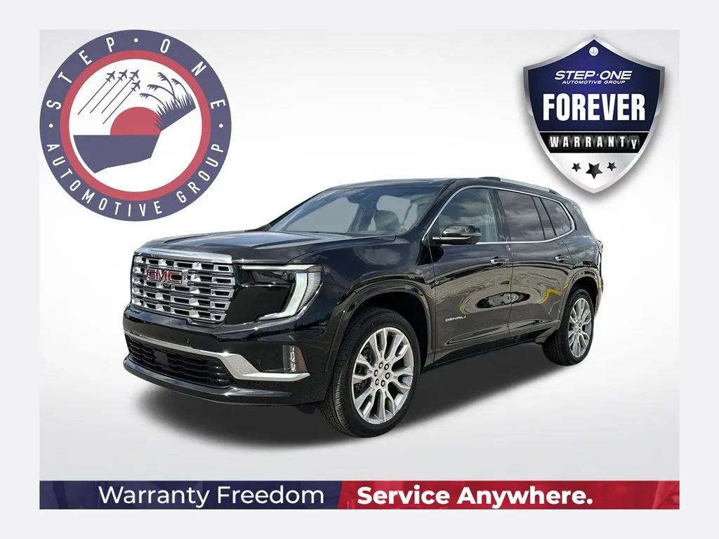 Black 2026 GMC Acadia Denali for sale in Pensacola, FL