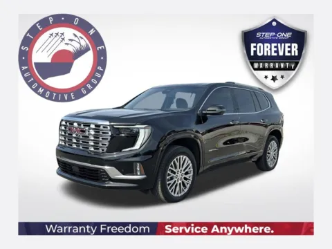 Black 2026 GMC Acadia Denali for sale in Pensacola, FL