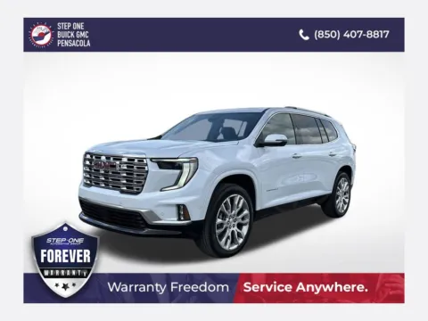 White 2026 GMC Acadia Denali for sale in Pensacola, FL