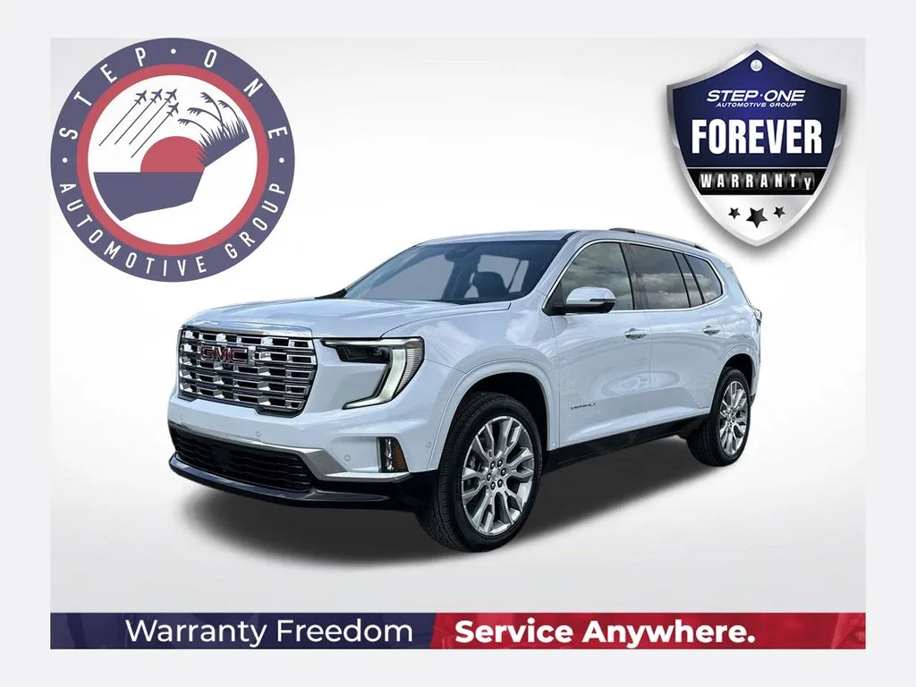 White 2026 GMC Acadia Denali for sale in Pensacola, FL