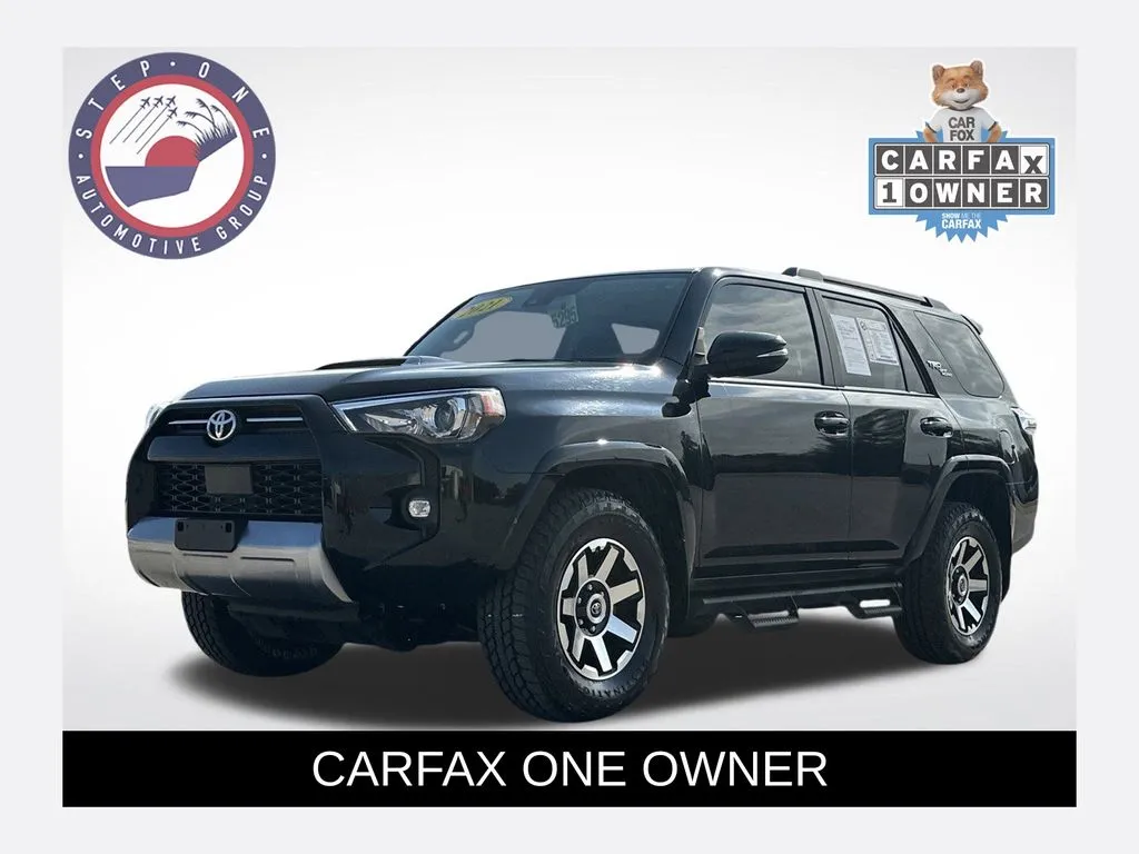 Black 2021 Toyota 4Runner TRD Off-Road Premium for sale in Pensacola, FL
