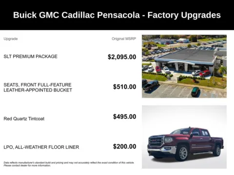 More photos of 2018 GMC Sierra 1500 SLT at Step One Cadillac Buick GMC Pensacola, FL