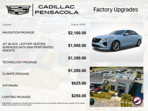 More photos of 2025 Cadillac CT4 V-Series at Step One Cadillac Buick GMC Pensacola, FL