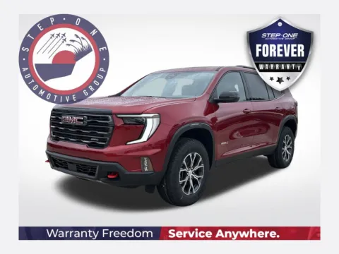 Red 2026 GMC Acadia AT4 for sale in Pensacola, FL