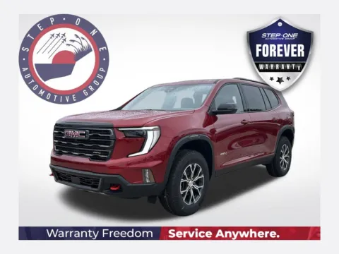 Red 2026 GMC Acadia AT4 for sale in Pensacola, FL