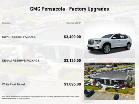 More photos of 2024 GMC Acadia Denali at Step One Cadillac Buick GMC Pensacola, FL