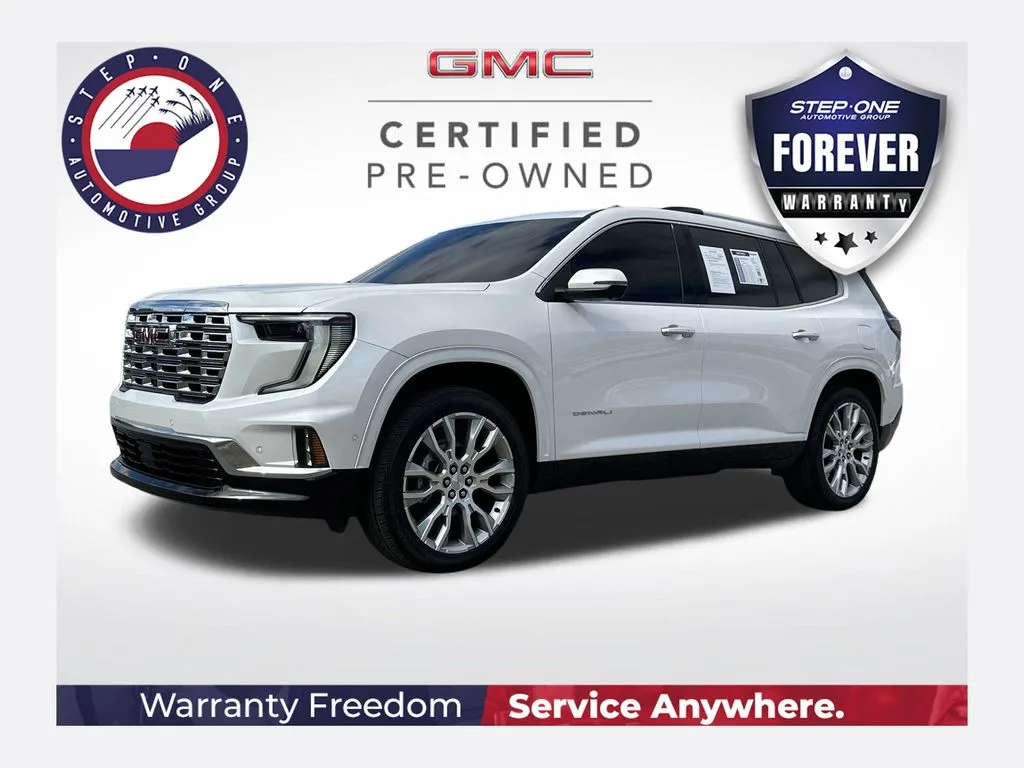 White 2024 GMC Acadia Denali for sale in Pensacola, FL