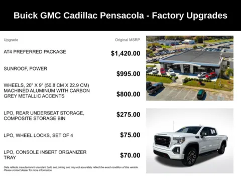 More photos of 2021 GMC Sierra 1500 AT4 at Step One Cadillac Buick GMC Pensacola, FL