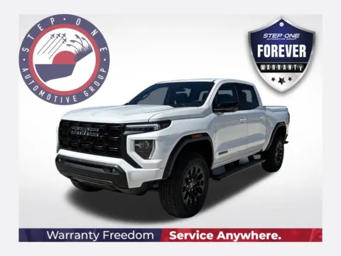 White 2026 GMC Canyon Elevation for sale in Pensacola, FL