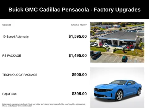 More photos of 2023 Chevrolet Camaro LT1 at Step One Cadillac Buick GMC Pensacola, FL