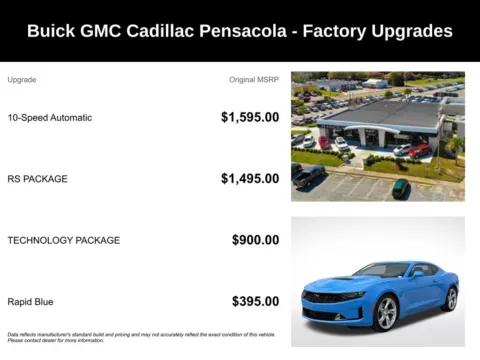 More photos of 2023 Chevrolet Camaro LT1 at Step One Cadillac Buick GMC Pensacola, FL