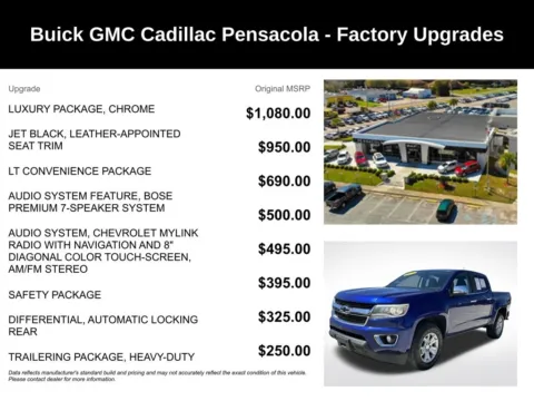 More photos of 2016 Chevrolet Colorado LT at Step One Cadillac Buick GMC Pensacola, FL