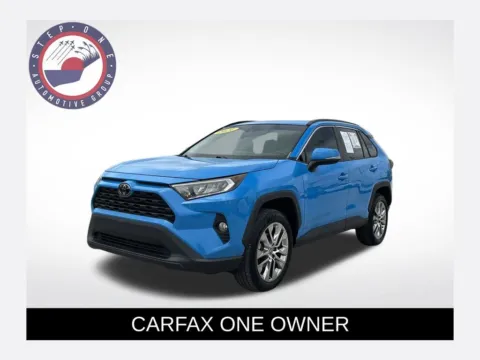 Green 2021 Toyota RAV4 XLE Premium for sale in Pensacola, FL