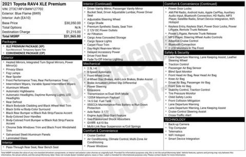 2021 Toyota RAV4 XLE Premium for sale in Pensacola, FL