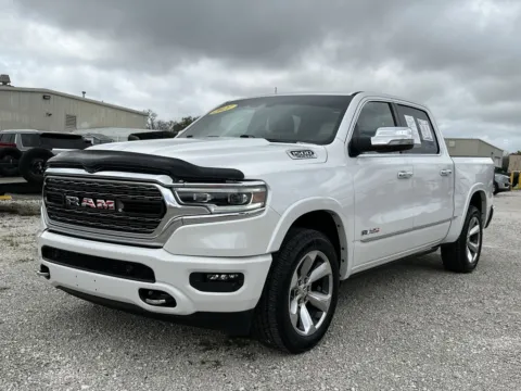 White 2021 Ram 1500 Limited for sale in Pensacola, FL