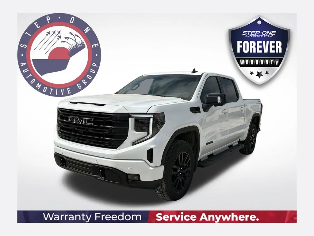 White 2026 GMC Sierra 1500 Elevation for sale in Pensacola, FL