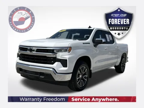 White 2022 Chevrolet Silverado 1500 LT for sale in Pensacola, FL