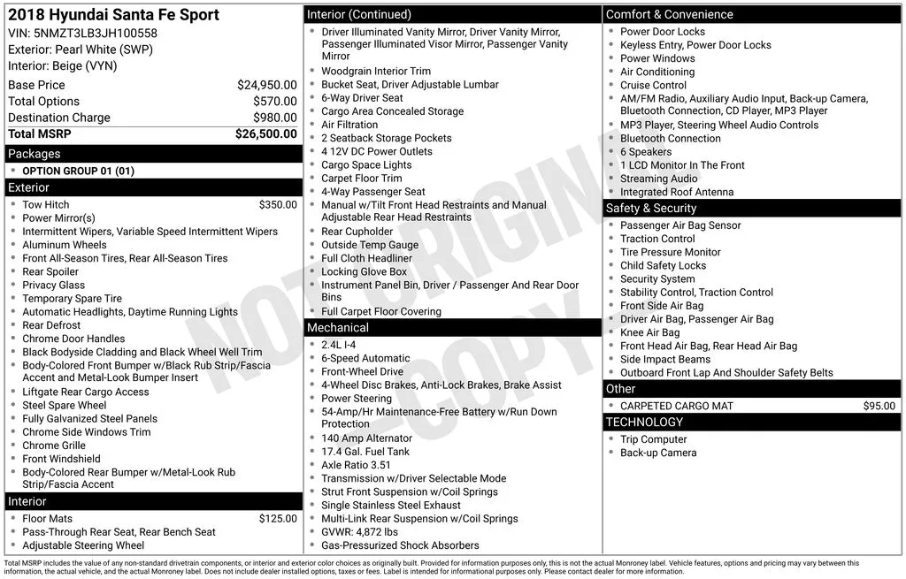 2018 Hyundai Santa Fe Sport 2.4 Base for sale in Pensacola, FL