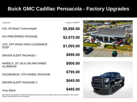 More photos of 2022 GMC Sierra 2500HD AT4 at Step One Cadillac Buick GMC Pensacola, FL