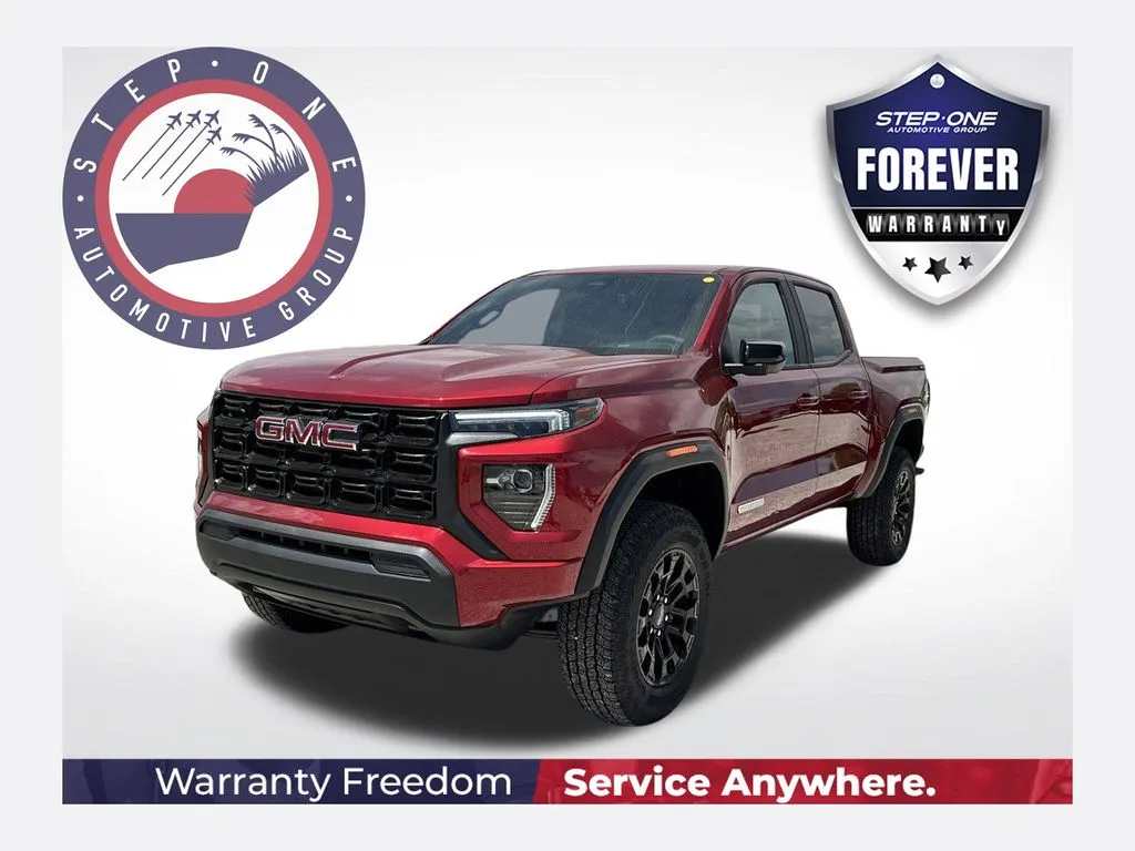 Red 2026 GMC Canyon Elevation for sale in Pensacola, FL