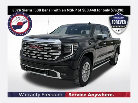 Black 2026 GMC Sierra 1500 Denali for sale in Pensacola, FL