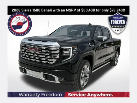 Black 2026 GMC Sierra 1500 Denali for sale in Pensacola, FL