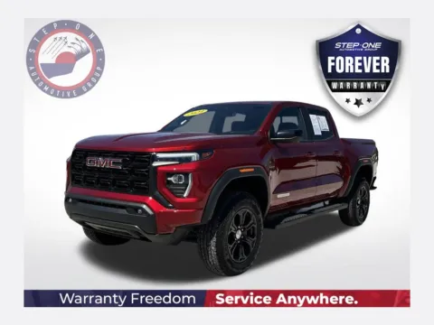 Red 2023 GMC Canyon Elevation for sale in Pensacola, FL