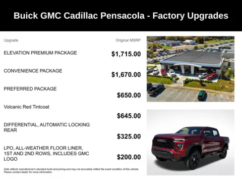 More photos of 2023 GMC Canyon Elevation at Step One Cadillac Buick GMC Pensacola, FL