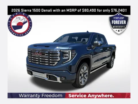 Blue 2026 GMC Sierra 1500 Denali for sale in Pensacola, FL