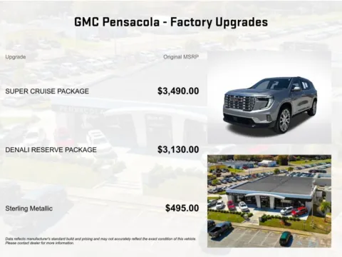More photos of 2025 GMC Acadia Denali at Step One Cadillac Buick GMC Pensacola, FL