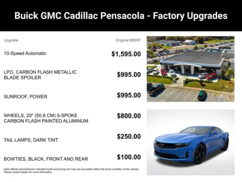 More photos of 2024 Chevrolet Camaro 2LT at Step One Cadillac Buick GMC Pensacola, FL
