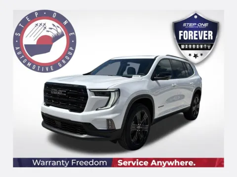 White 2026 GMC Acadia Elevation for sale in Pensacola, FL