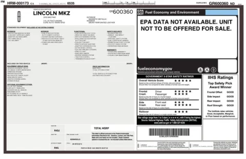 2016 Lincoln MKZ for sale in Pensacola, FL