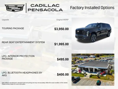 Another view of 2026 Cadillac Escalade ESV Sport for sale in Pensacola, FL at Step One Cadillac Buick GMC Pensacola