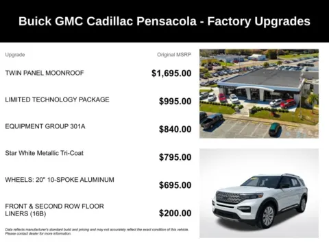 More photos of 2024 Ford Explorer Limited at Step One Cadillac Buick GMC Pensacola, FL