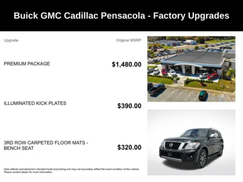 More photos of 2020 Nissan Armada SL at Step One Cadillac Buick GMC Pensacola, FL