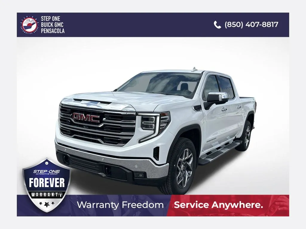 White 2026 GMC Sierra 1500 SLT for sale in Pensacola, FL