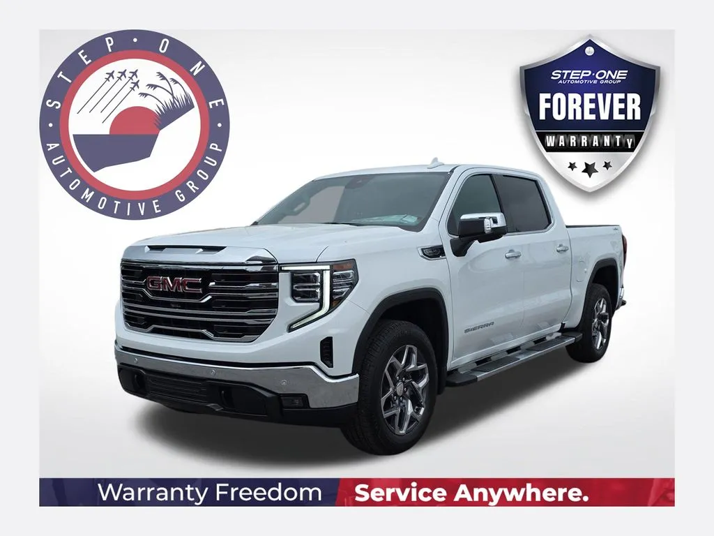 White 2026 GMC Sierra 1500 SLT for sale in Pensacola, FL