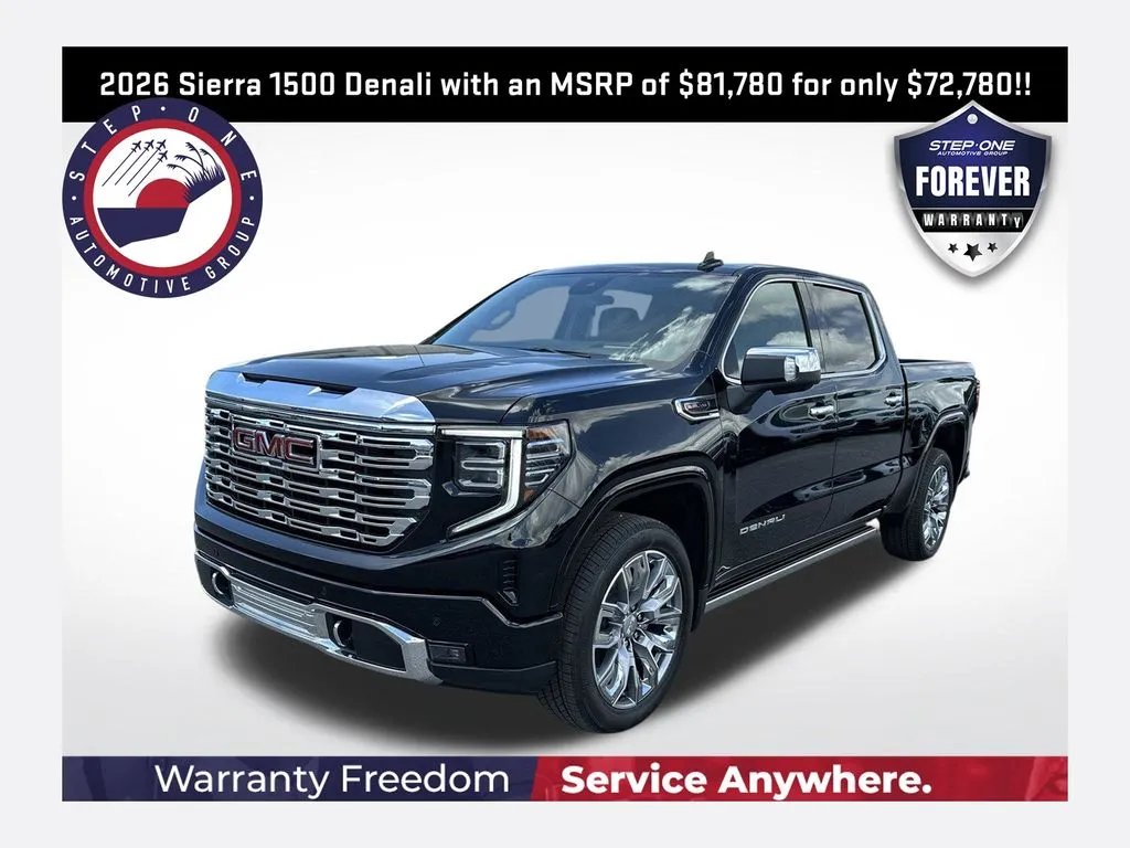 Black 2026 GMC Sierra 1500 Denali for sale in Pensacola, FL