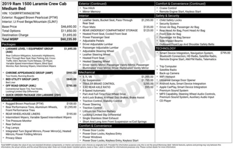Brown 2019 Ram 1500 Laramie for sale in Pensacola, FL