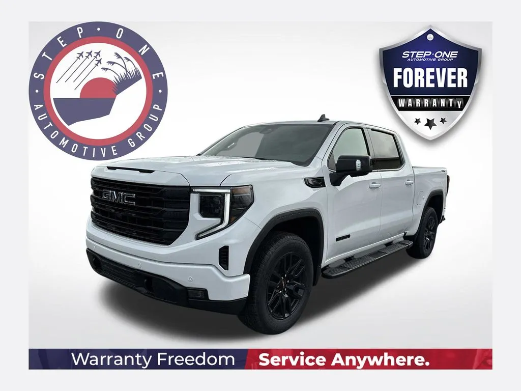 White 2026 GMC Sierra 1500 Elevation for sale in Pensacola, FL